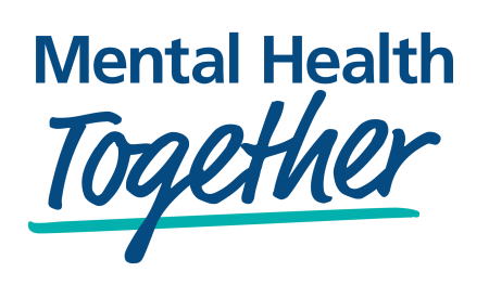 Logo reading mental health together