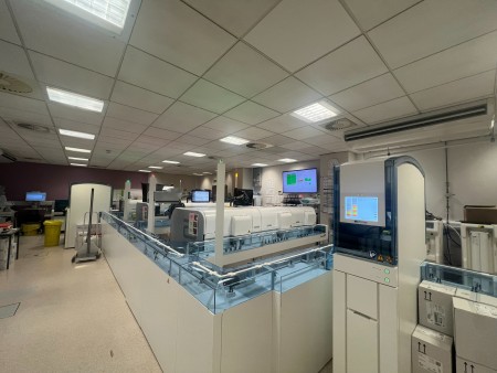 Image showing pathology laboratory equipment